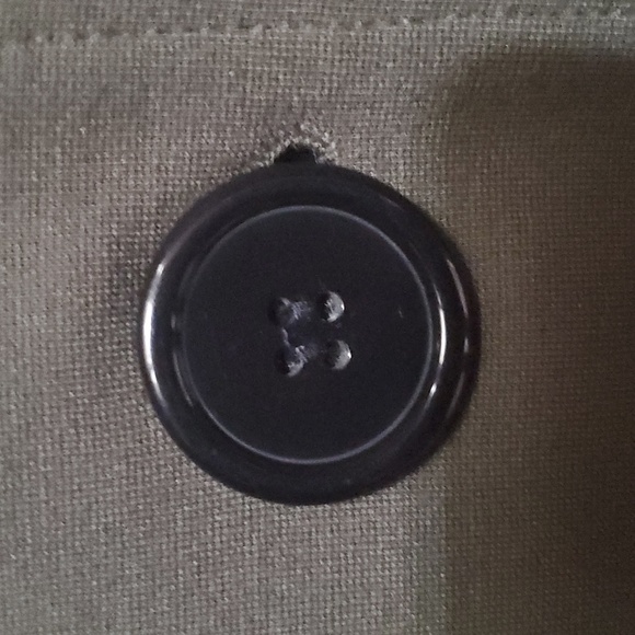 Venus NWOT Olive Size 14 Button-Front Knit Jacket - Picture 7 of 7